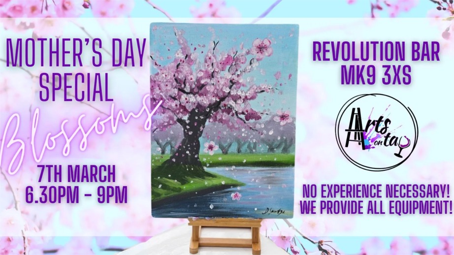 Paint and sip mothers day