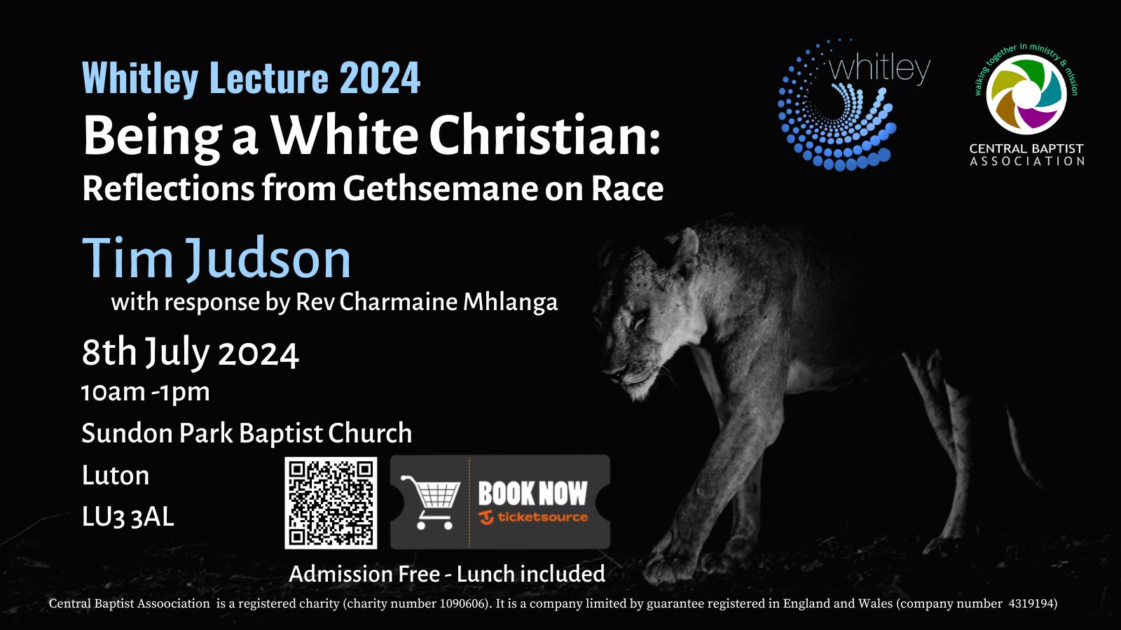 CBA LS Whitley Lecture 2024